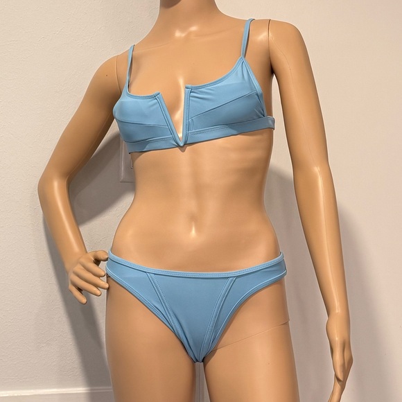 NWOT Blue V Wire Bikini Sz S - Picture 5 of 11